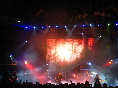 Opeth during Harvest at the Royal Albert Hall