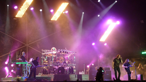 Dream Theater on stage at High Voltage 2011