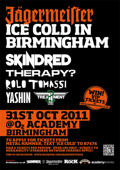 jager ice cold birmingham jager ice cold birmingham show poster