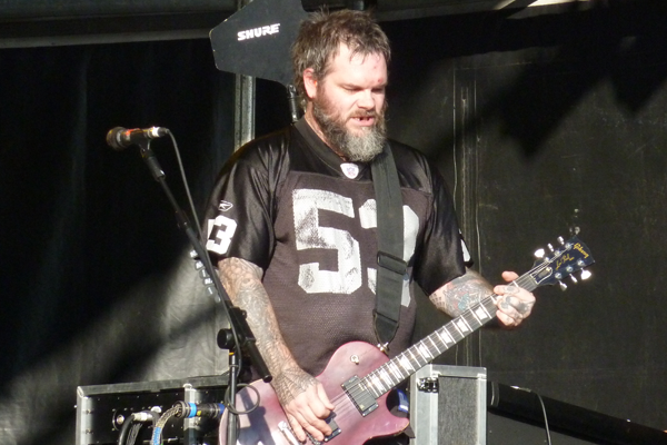 Scott Kelly of Neurosis on stage at High Voltage Festival in London 2011