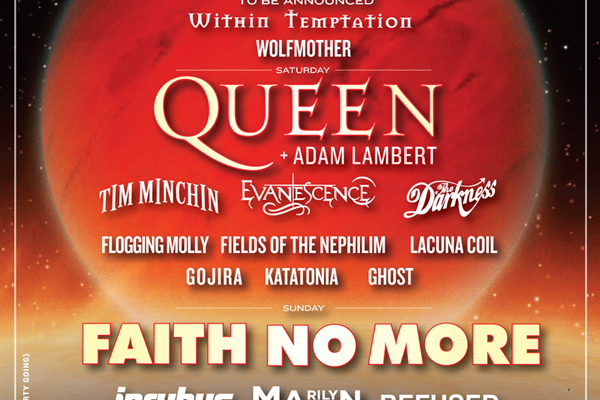 Sonisphere Knebworth Poster 2012