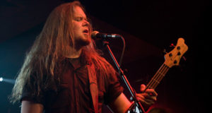 Insomnium on stage at London's Scala venue (April 2012)