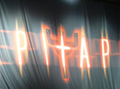 The Judas Priest Epitaph World Tour Safety Curtain, Hammersmith Apollo, London, May 2012