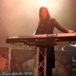 Oliver Palotai of Kamelot on stage at London's Kentish Town Forum November 2012 (2)