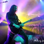Thomas Youngblood of Kamelot on stage at London's Kentish Town Forum November 2012 (3)
