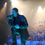 Tommy Karevik of Kamelot on stage at London's Kentish Town Forum November 2012 (1)