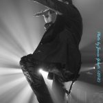 Tommy Karevik of Kamelot on stage at London's Kentish Town Forum November 2012 (4)