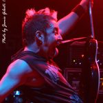 Fozzy guitarist Billy Grey on stage at London's Electric Ballroom (December 2012) - Photo 3