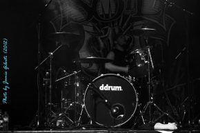 Soil drummer Jon Wysocki on stage at London's Electric Ballroom December 2012 - Photo 1