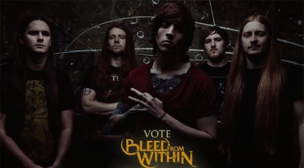 Bleed From Within 2013 Band photo