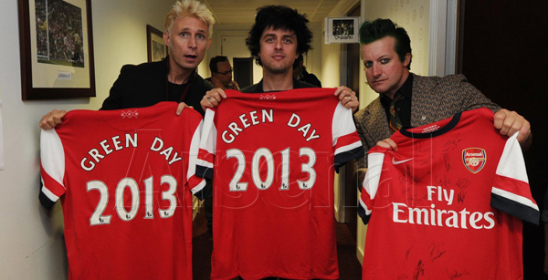 Green Day at Emirates Stadium 2013