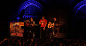 Patent Pending on stage at Union Chapel 2013
