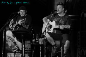 Jaret & Erik from Bowling For Soup performing at Union Chapel, London, October 2013