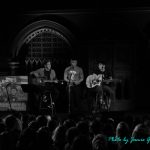 Another shot of Patent Pending on stage at London's Union Chapel, October 2013