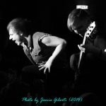 Austin and Connor from Rise To Remain on stage at The Borderline, London, Feb 2014