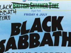 Black Sabbath British Summer Time Festival 2014 Poster Header
