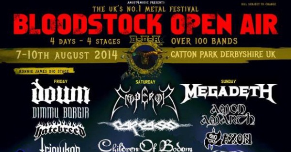 Bloodstock Open Air 2014 Festival Header Image