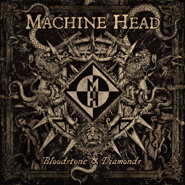 Machine Head Bloodstone & Diamonds Album Artwork