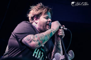 Jaret Reddick Of People On Vacation live on stage at DIngwalls (photo two)