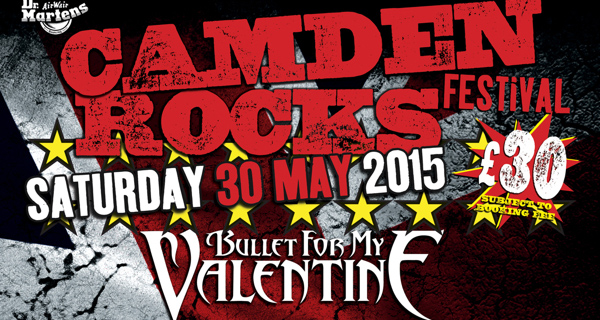 Camden Rocks 2015 Festival Header Image