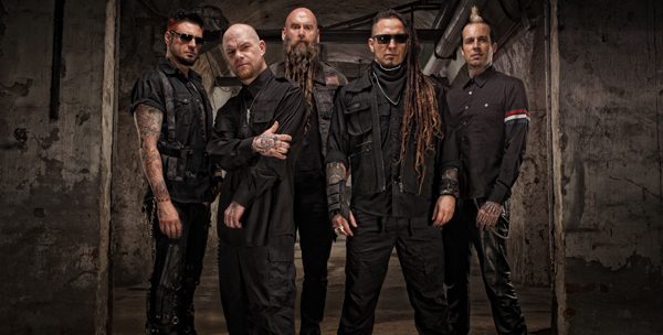 Five Finger Death Punch 2015 Band Promo Photo