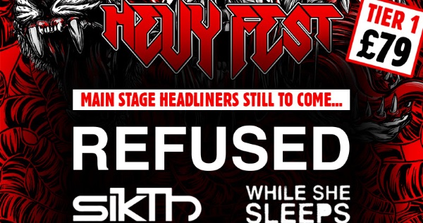 Hevy Fest 2016 First Poster Header Image