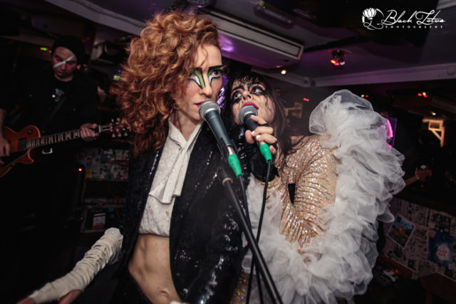 Mother Feather on stage at The Crobar Soho London 16th March 2016