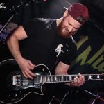 Wilson on stage at Camden Barfly 2nd March 2016