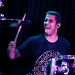 Agent on stage at the Incendia Showcase, The Black Heart London 27th July 2016