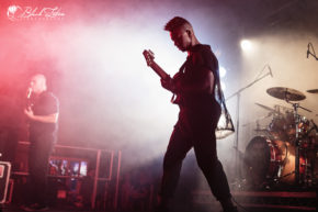 Animals As Leaders on stage at UK Tech-Metal Fest 2016 8th July 2016