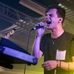Disperse on stage at UK Tech-Metal Fest 2016 8th July 2016