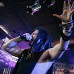 Osiah on stage at UK Tech-Metal Fest 2016 8th July 2016