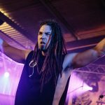 Osiah on stage at UK Tech-Metal Fest 2016 8th July 2016