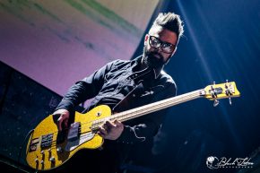 Feeder on stage at The Roundhouse London on 12th October 2016