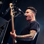 Beartooth on stage at o2 Shepherds Bush Empire London 8th December 2016