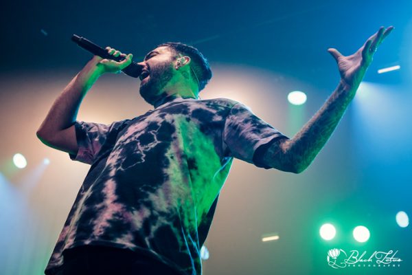 A Day To Remember on stage at Wembley Arena London 27th January 2016