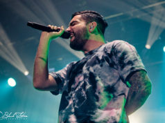 A Day To Remember on stage at Wembley Arena London 27th January 2016