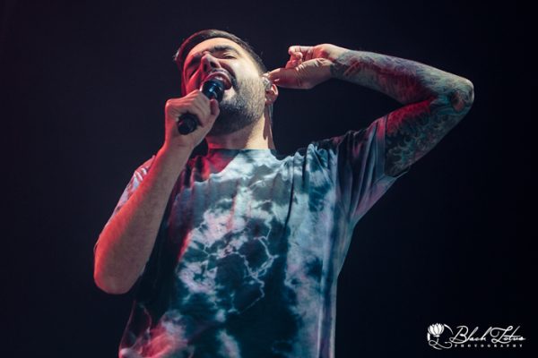 A Day To Remember on stage at Wembley Arena London 27th January 2016
