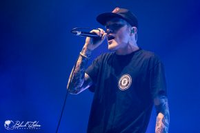 Neck Deep on stage at Wembley Arena London 27th January 2016