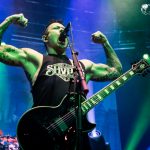 Trivium on stage at Roundhouse London 17th February 2017