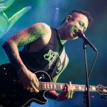 Trivium on stage at Roundhouse London 17th February 2017
