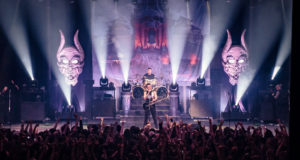Trivium on stage at Roundhouse London 17th February 2017