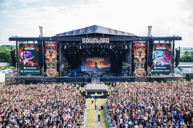 Download Festival 2017 Main Stage Sound Tower Shot