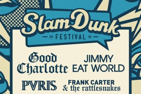 Slam Dunk Festival 2018 Co-Headliners Poster Header