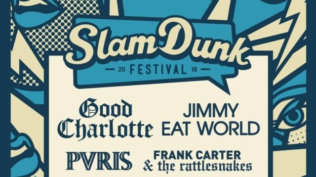 Slam Dunk Festival 2018 Co-Headliners Poster Header