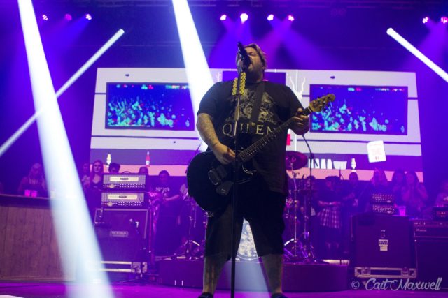 Bowling For Soup on stage at Manchester Apollo, 15th February 2018