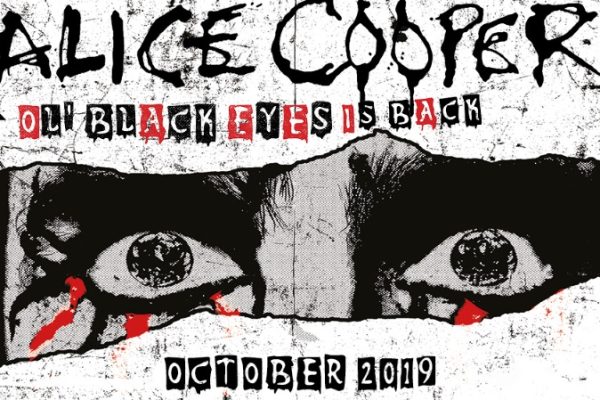 Alice Cooper Ol Black Eyes Is Back 2019 UK Tour Header