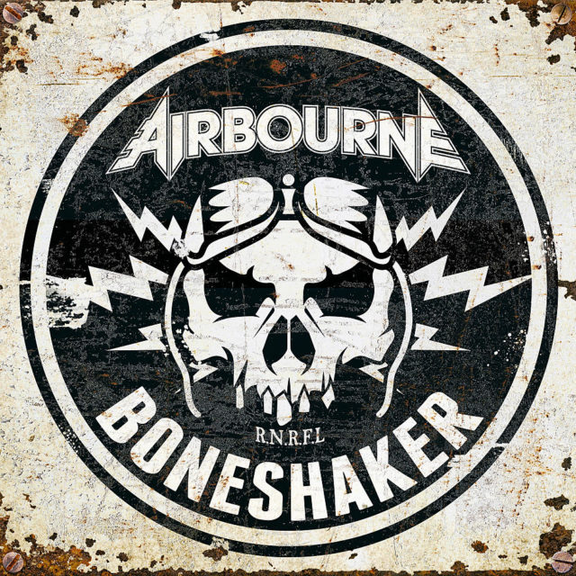 Airbourne - Boneshaker Album Cover Artwork