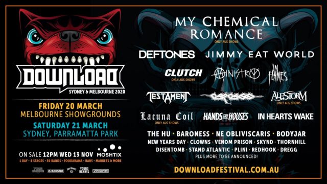 Download Festival Australia 2020 Header Image