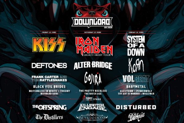 Download Festival 2020 4th Line Up Header Image